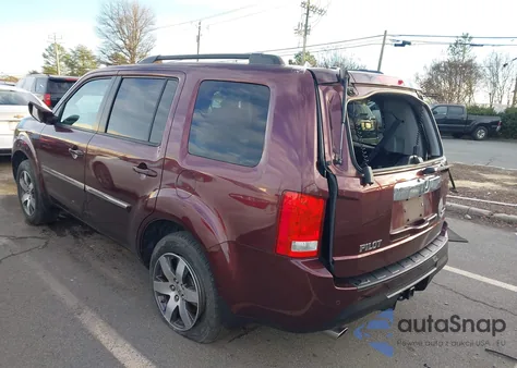 2012 Honda Pilot Touring z USA, uszkodzony, nr VIN 5FNYF4H90CB042539